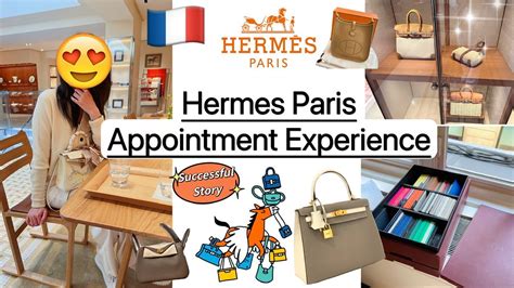 Paris Hermes appointment system